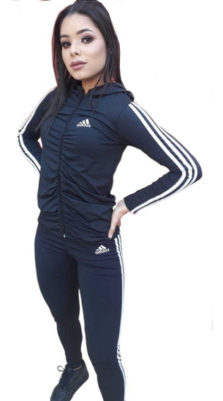 calça e blusa adidas feminina