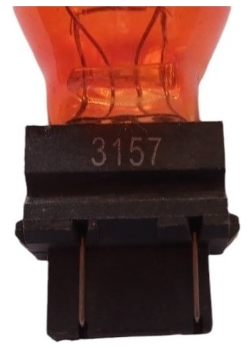 Ampolleta 3157 2 Contactos Naranja 12 Volt