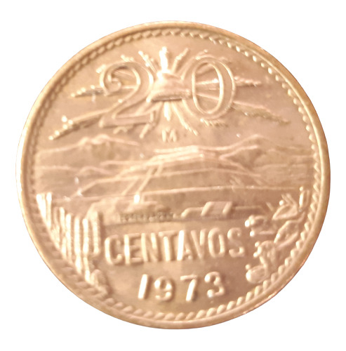 De Coleccion Moneda De 20 Centavos Edicion 1973