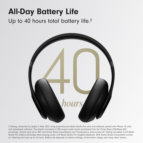 Audífonos Beats Studio Pro - Wireless Bluetooth Noise Cancel