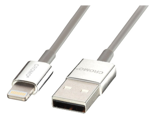 Lindy-usa Cromo Conector Lightning Cable Usb 1 M