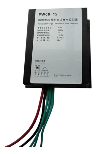 Controlador Eólico Off Grid, Mxccl-001, 400-600 Watts, 12vol