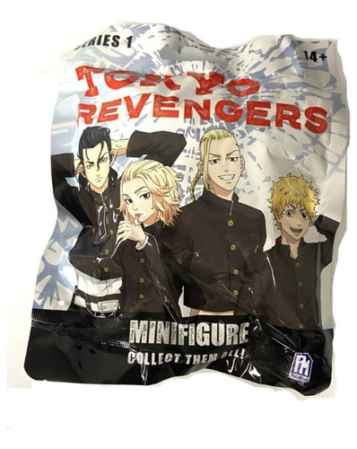 Mini Figura Sorpresa Aleatoria Tokyo Revengers 3 Pzas     