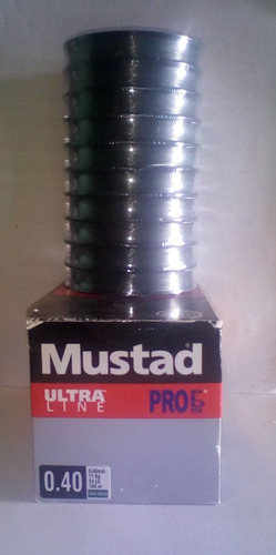 Nailon Mustad Ultra Line Verde 0.40 Mmx100mts 