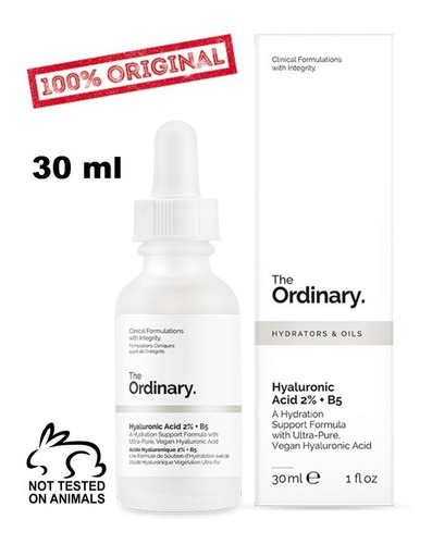 The Ordinary - Hyaluronic Acid 2% -b5 - 30 Ml - Original 