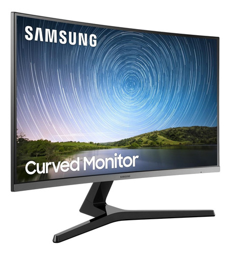Imagen 3 de 6 de Monitor gamer curvo Samsung C27R500FHL led 27" dark blue gray 100V/240V