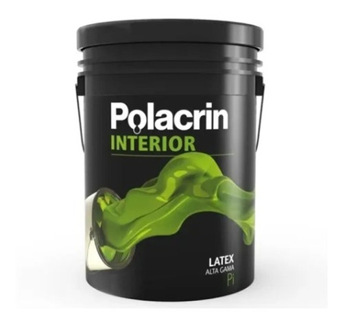 Pintura Latex Interior Satinado Polacrin X Lt Blanco 10