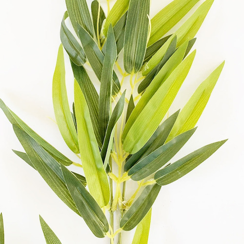 Ramo Artificial Hoja De Bambú 68cm.