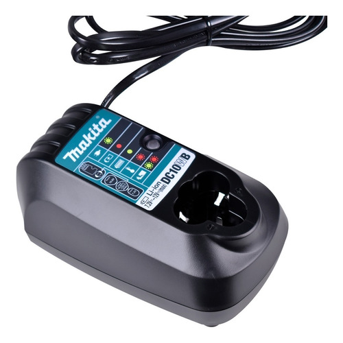 Carregador Makita 7,2 10,8v 12v Dc10wb Bl1014 Bivolt