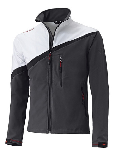 Campera Moto Softshell Held Ray Blanco Anti Agua Y Viento Um