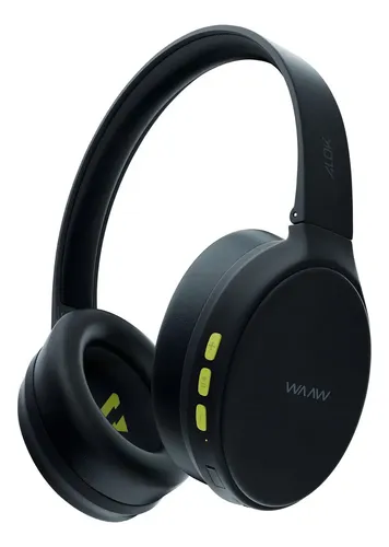 Fone de Ouvido Bluetooth Sem Fio WAAW By Alok Sense 200HB com Mic...
