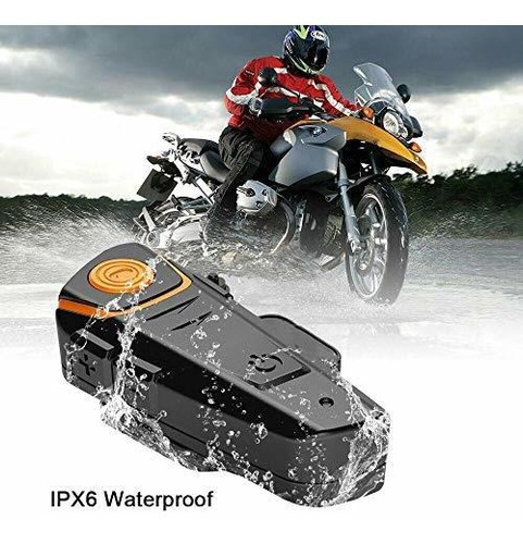 Fodsports Bt S2 1000m Audifono Bluetooth Para Motocicleta Mt