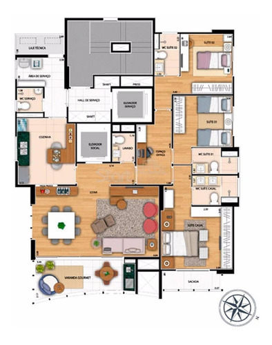 Apartamento À Venda Em Cambuí - Ap111750