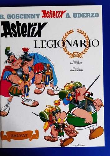 Libro Comic Asterix - Legionario - Ed Tapa Dura - Nuevo