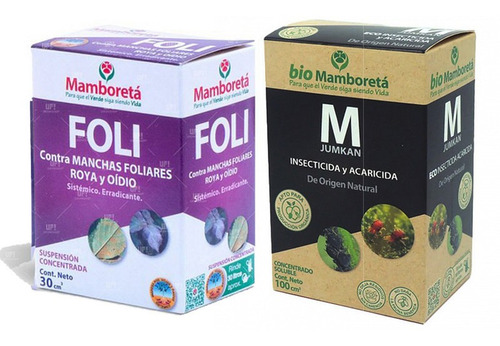 Mamboretá Insecticida Foli 30ml Con Bio M Jumkan 100cc