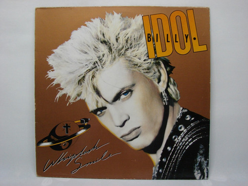 Vinilo Billy Idol Whiplash Smile Alemania 1986 Ed. + Sobre 