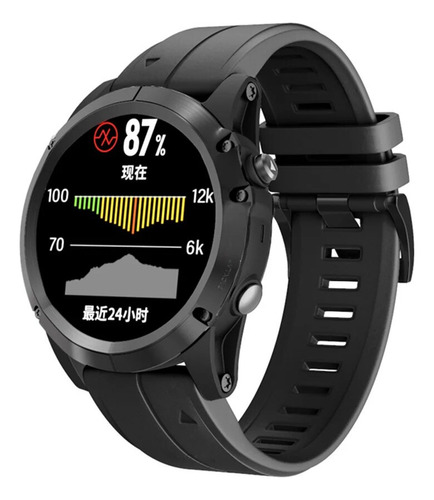 Correa De Silicona For Garmin Fenix 7x 7 Pro Solar/6x 6 Sap