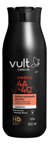 Vult Cabelos Crespos 4a Ao 4c - Shampoo 350ml