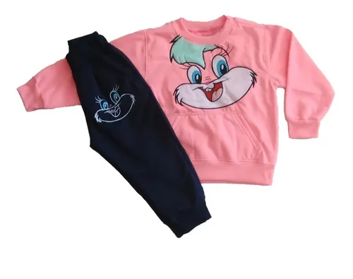comprar Sudadera Conjunto Completo  Para Niñas Tallas 2 A 16