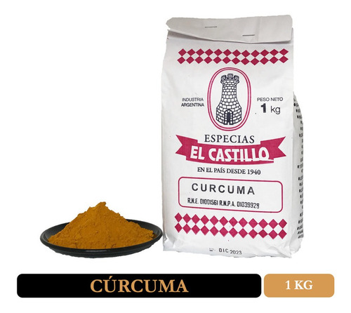 Cúrcuma Molida El Castillo 1 Kg