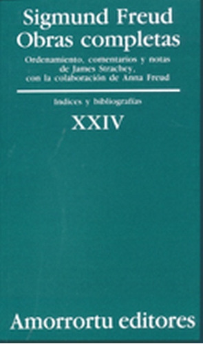 Obras Completas De Sigmund Freud - Vol.24 - Sigmund Freud