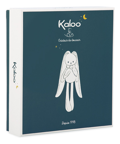 Pelucia Naninha Macia Coelhinho Para Bebe Kaloo De Veludo Cor Creme