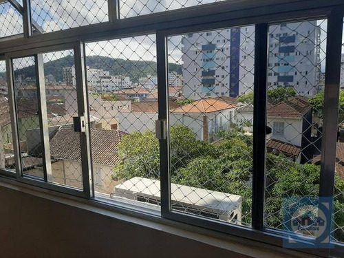 Apartamento Com 2 Dormitórios À Venda, 110 M² Por R$ 456.000,00 - Campo Grande - Santos/sp - Ap5785