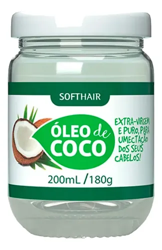 Kit 3 Óleo De Côco Extra Virgem Cabelo Pele Rosto Soft Hair Kit 3 Óleo De Côco Extra Virgem Cabelo Pele Rosto Soft Hair