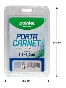 Porta Credenciales Vertical Pointer Mayor Y Detal 