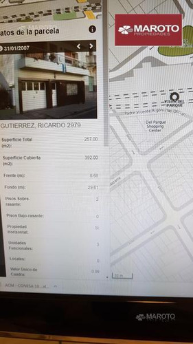Casa Lote En Venta En Villa Del Parque - Dueño Directo Vende