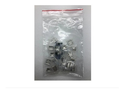 Imagem 6 de 6 de Conector Carga - Cel. Tablet Micro Usb V8 Kit - 20 Unidades