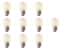 Comprar Pack 10 Focos Led Vintage Transparente 4w Luz Calidad Cubull
