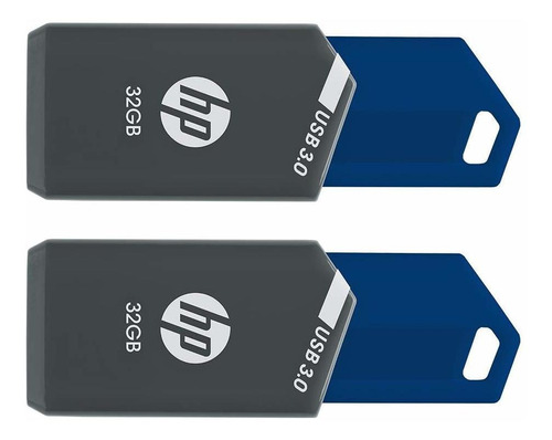 2 Pendrives Hp 32gb X900w Usb 3.0 