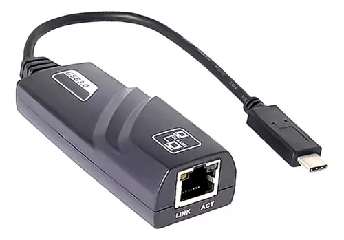 Adaptador Usb C Ethernet A Conexión A Red Lan Rj45 100mbps D