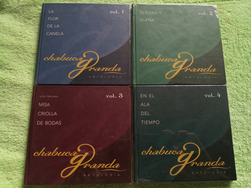 Eam 5 Cds Chabuca Granda Antologia Musica Criolla Peruana