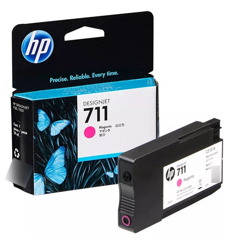 Cartucho Hp 711 Magenta Original 29ml Hp Designjet T120 T520
