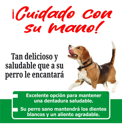 Premio Para Perro Dental Line Super Cria Cepillo Grd 6p 180g