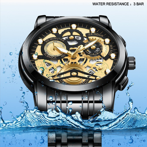 Relojes Va Va Voom Hollow Out Business Con Diamantes
