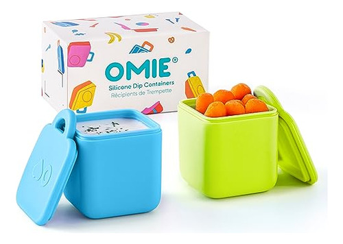 Omiebox (2 Pack) Recipientes De Goteo A Prueba De 4wh9n