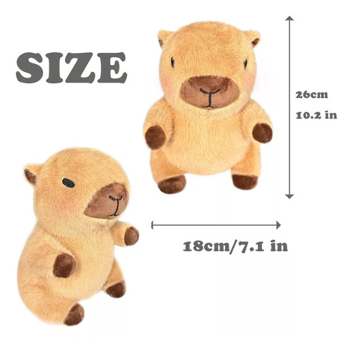 Conjunto De Roupas Capivara Capybara, 8 Peças E Acessórios