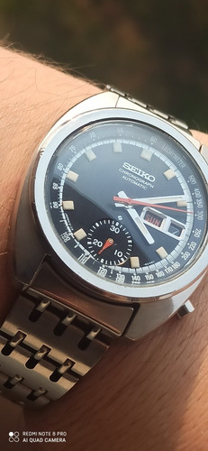 Vintage Seiko Bruce Lee 6139-6012 Original Cronógrafo 12/72