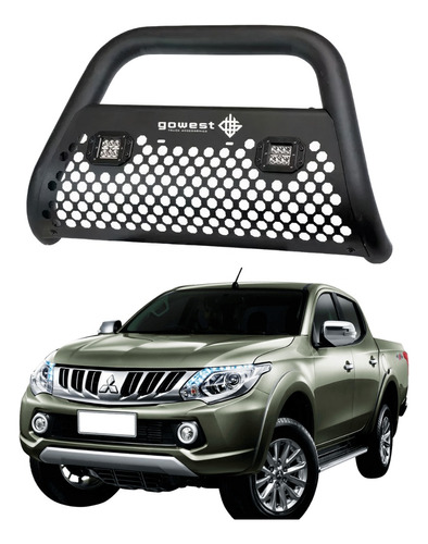 Tumba Burros Ultra Bar Mitsubishi L200 2016-2019 2 Focos