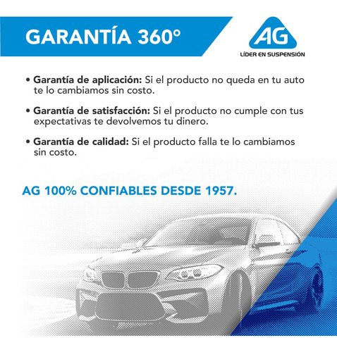 Filtro De Alto Flujo Ag Intake 65 Mm Vw Pointer 00 - 05