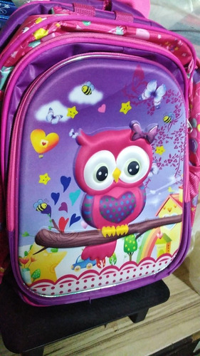 Mochilas De Frocen Con Carrito Merenderas Y Cartuchera