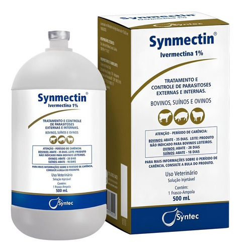 Synmectin 1% Controle Externo E Interno 500ml - Syntec