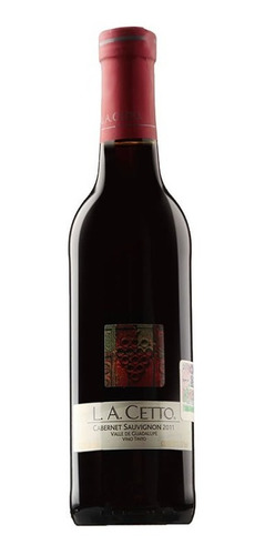 Vino Tinto L.a. Cetto Cabsauv 375 Ml