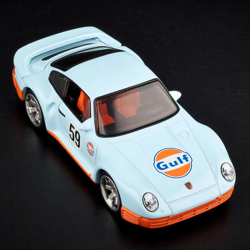 Porsche 959 Gulf 1986 - Hot Wheels - Red Line Club Celeste