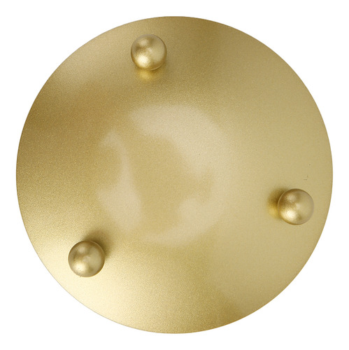Bandeja De Metal Para Velas, 4 Unidades, Placa, Color Dorado