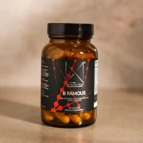 Dr. Nigma B Famous Complejo De Vitaminas Multi B De Alta Potencia Con L-5-mthf, 60 Cápsulas