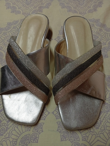 Sandalias Talle 36 Intacta 2x1 Solo Las Probé Preciosas (Usado)